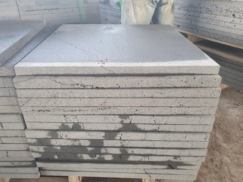 Lava stone (grey basalt) 600 * 600 * 30 mm