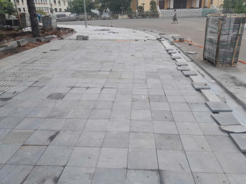 Đá núi lửa 300*300*20mm